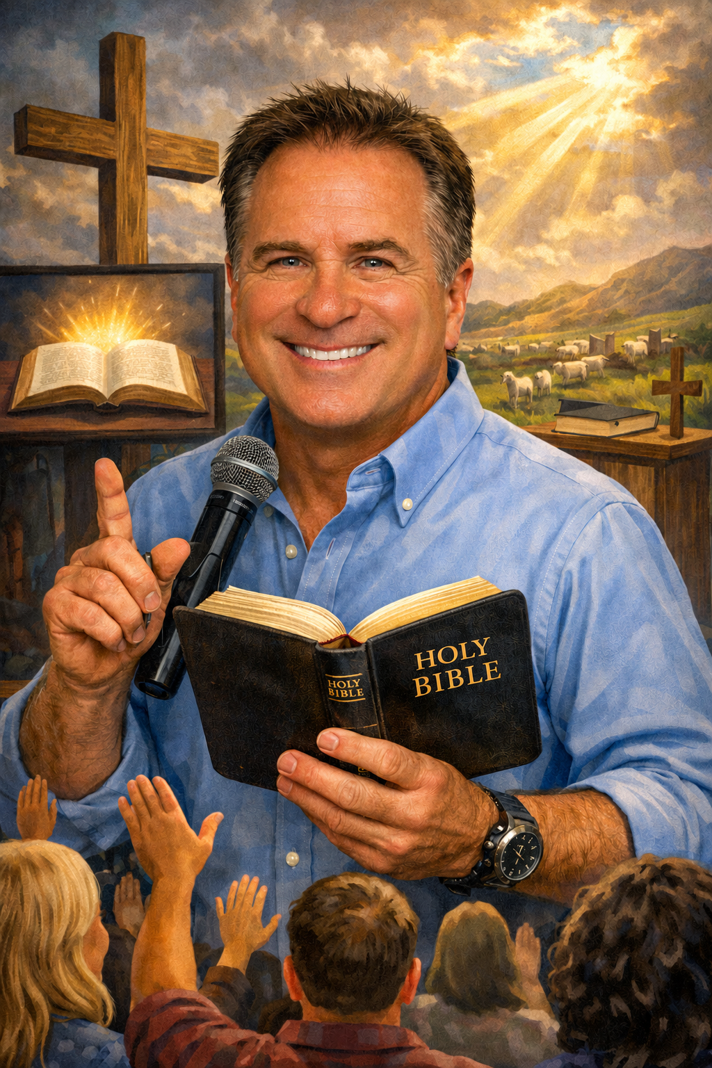Dr. Randy Shepard teaching the Bible